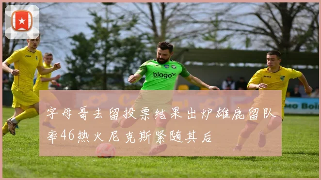 字母哥去留投票结果出炉雄鹿留队率46热火尼克斯紧随其后